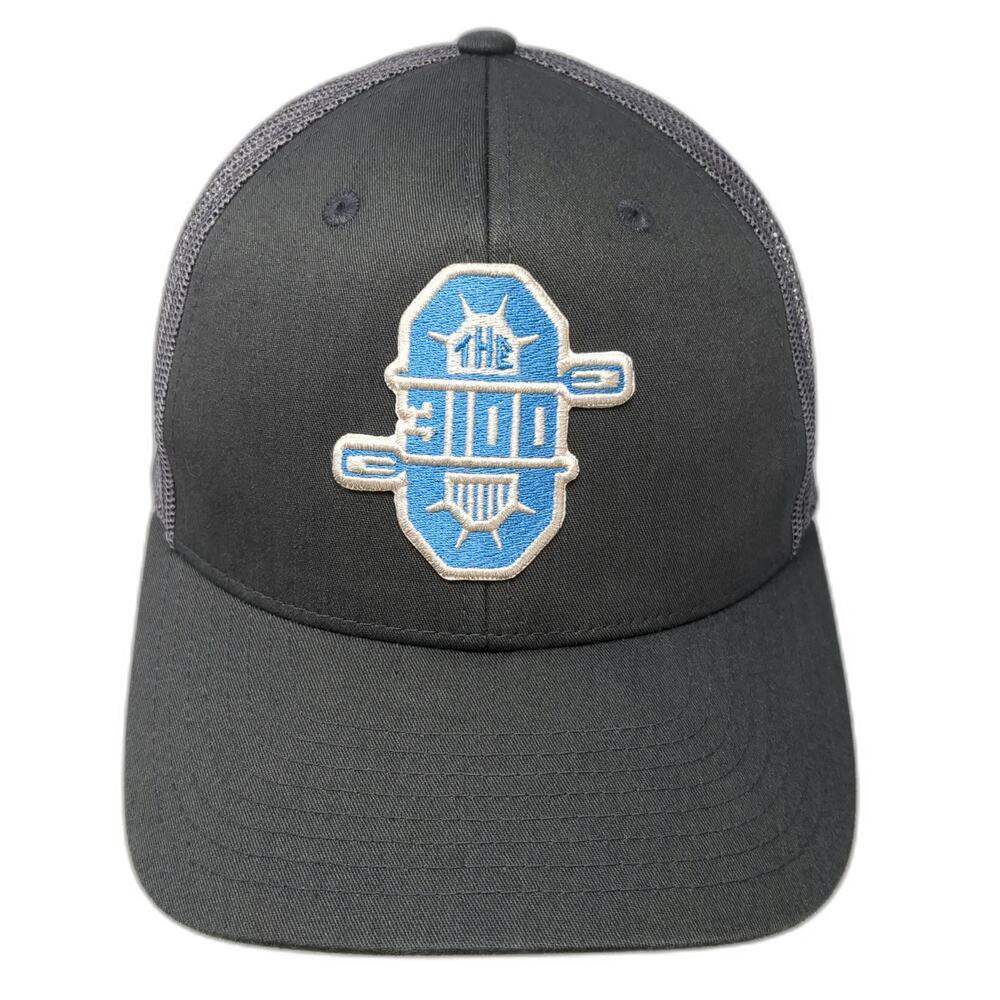 Richardson Trucker Hat Gray One Size Visit Idaho 300 Oars Paddles Mesh Snapback